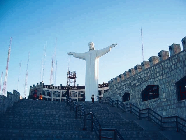 cerro de las Noas Cristo torreon México