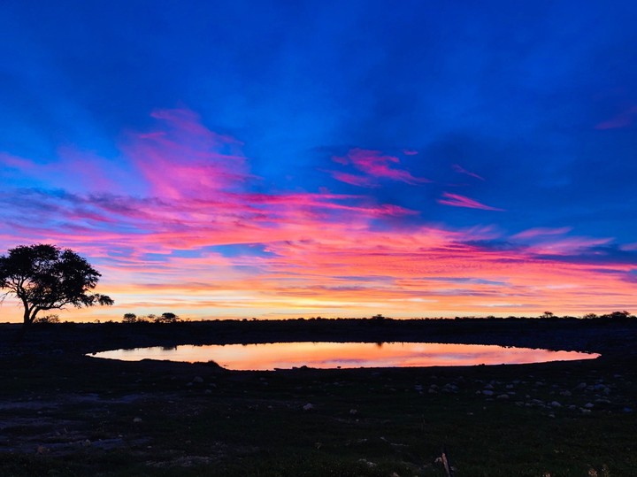 sunset.