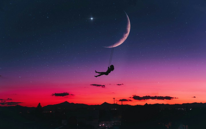 Swinging from the moon