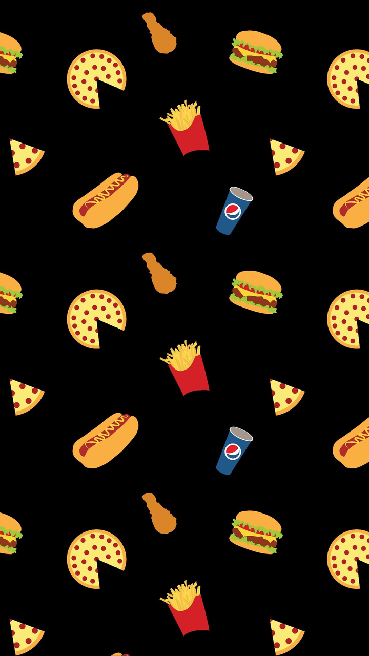 fast food pattern 2/3