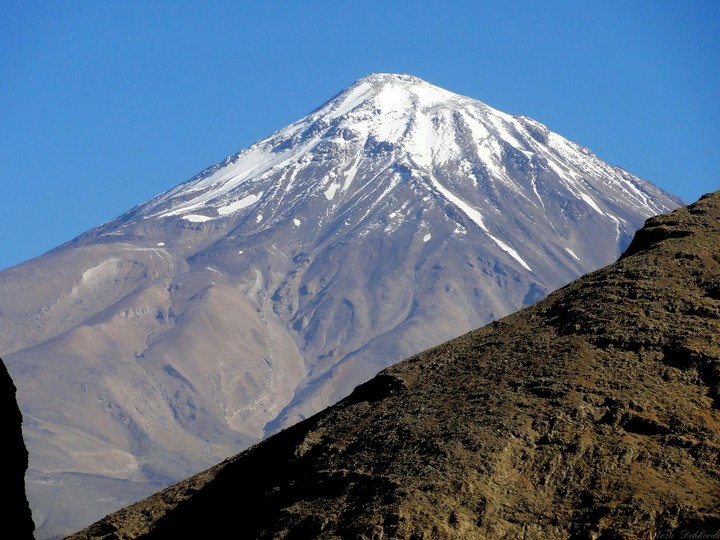 Damavand Mount in Summer.
