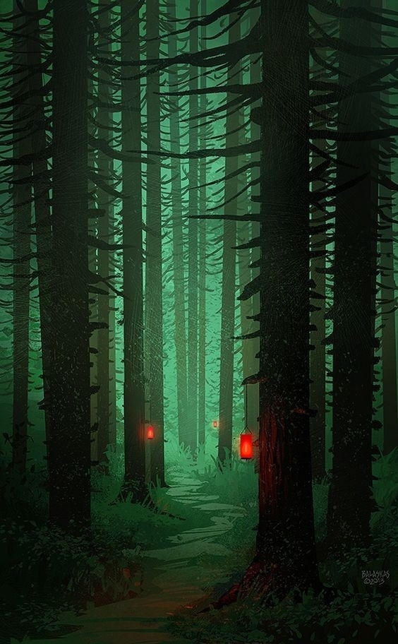 Minimalistic forest