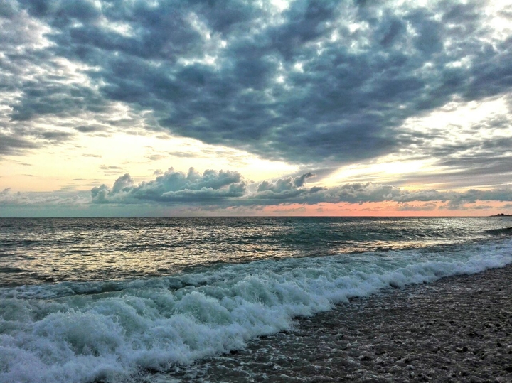 just sea.