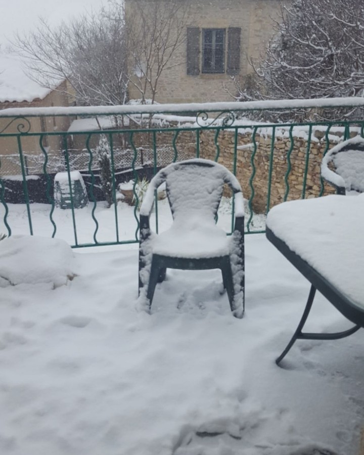Neige maison