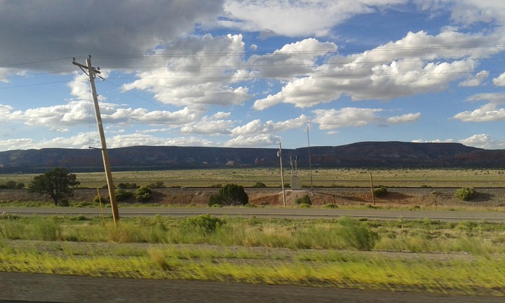 On the road