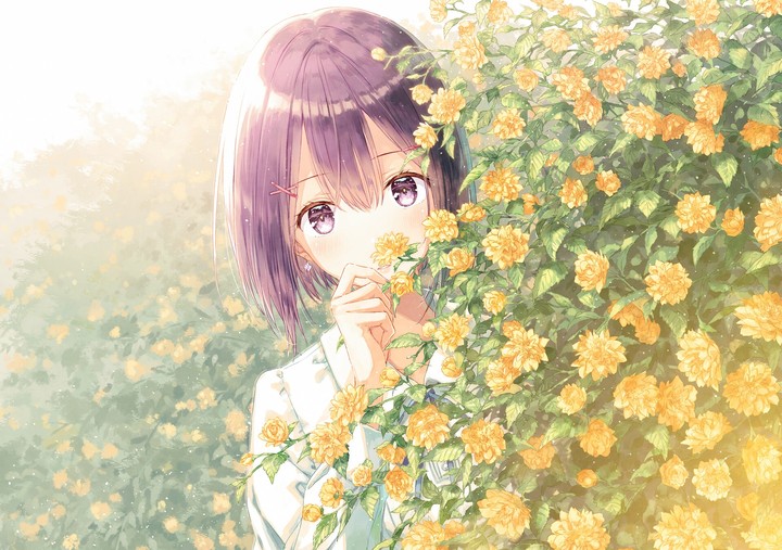 Behind The Flower