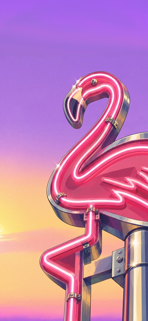 neon, bird Hintergrundbilder