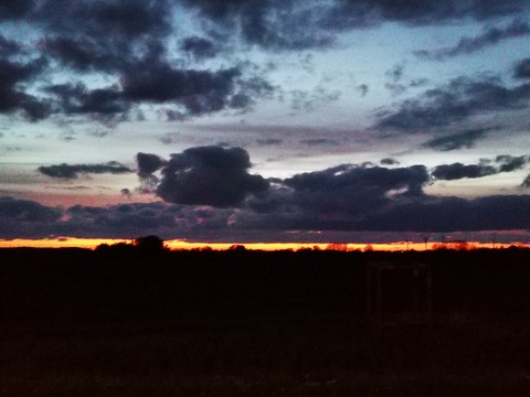 шпалери Cumulus, sunrise
