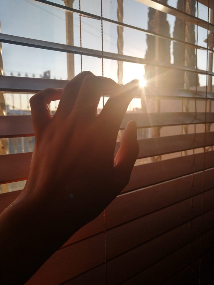 Nacimiento de un atardecer