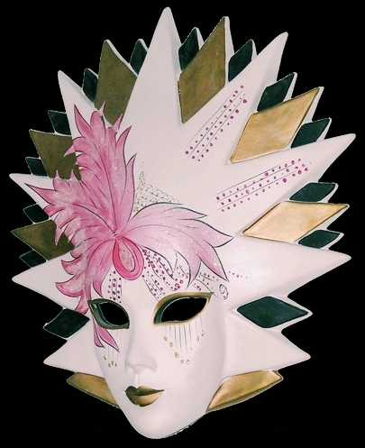 Illustration: Venetian Style Mask