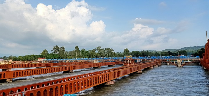 Ganga river of Haridwar,India