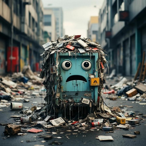 тапети waste, pollution