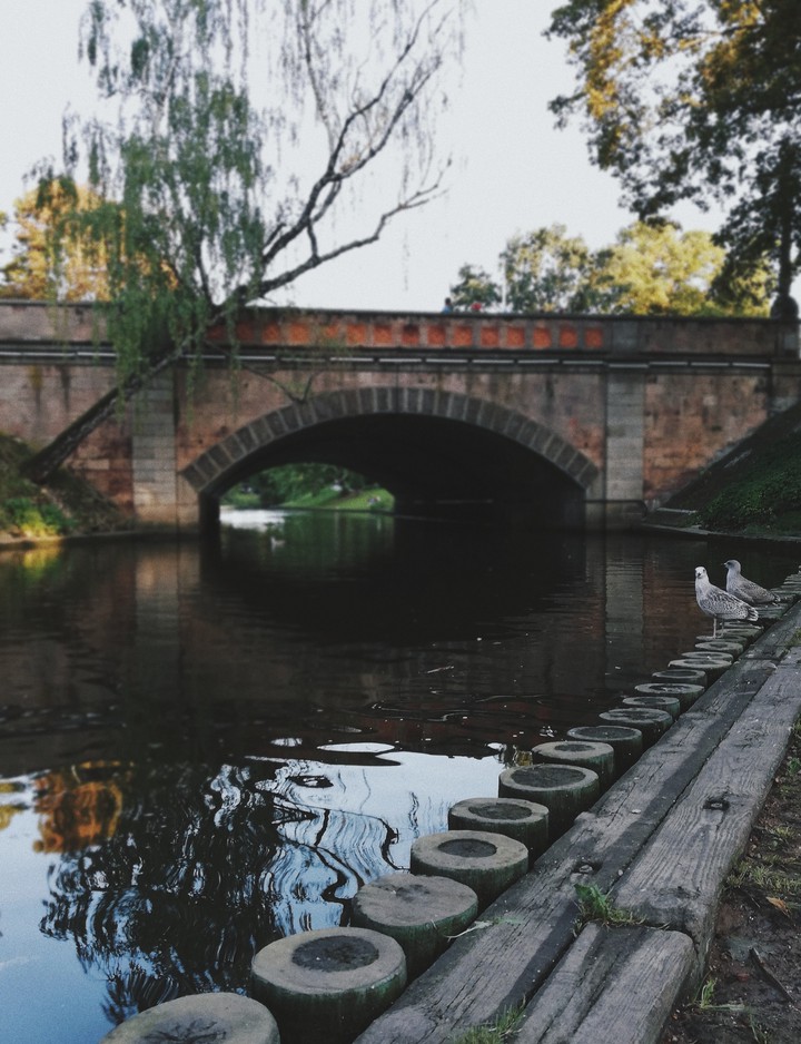 At riverside.