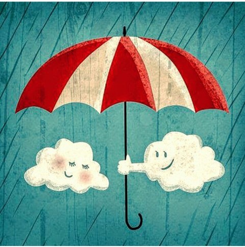 紅色, 雨伞壁纸
