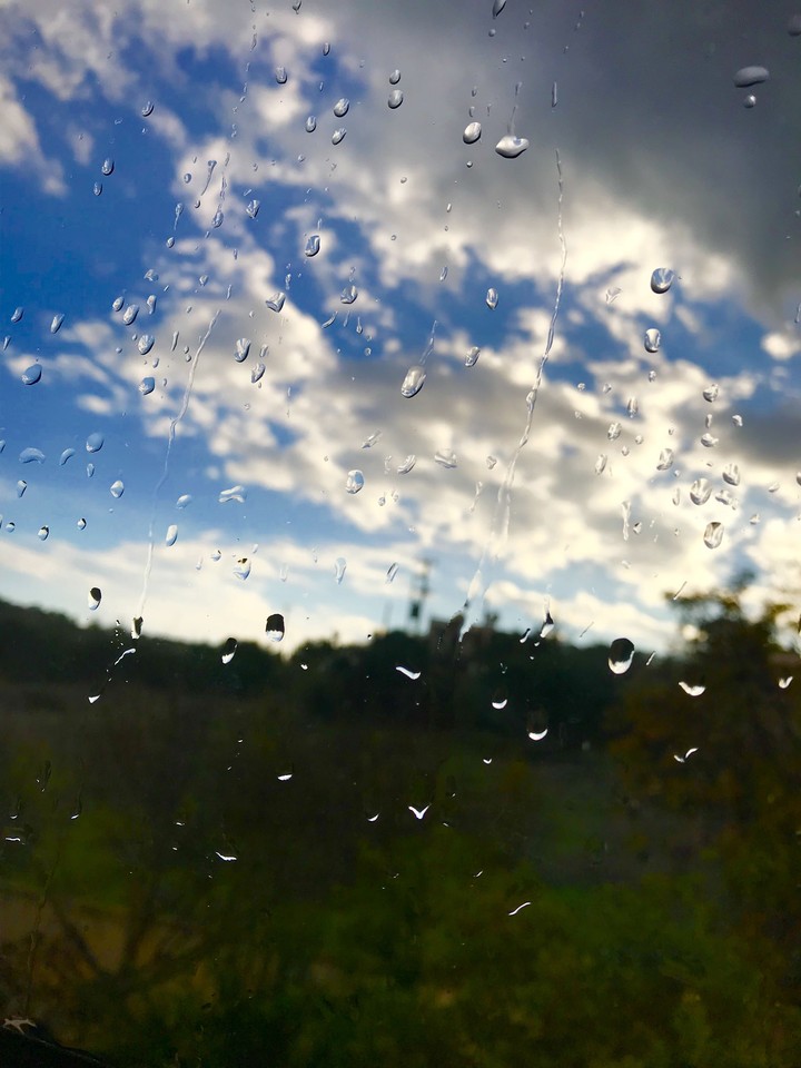 First rain