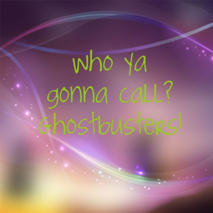 Who ya gonna call?