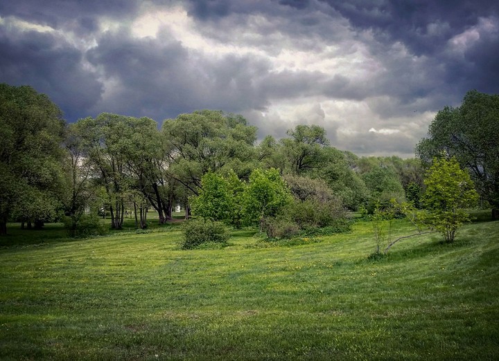 before rain