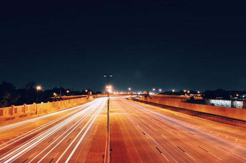 Light on Highway