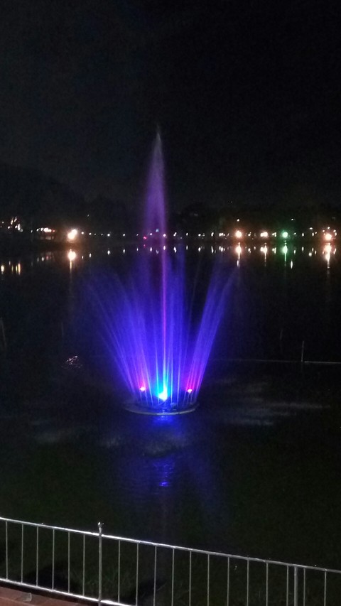 night view at dighlipukhuri, Guwahati