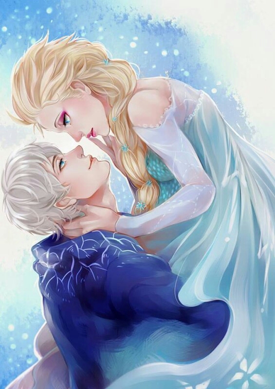 Jack frost ♡ Queen Elsa