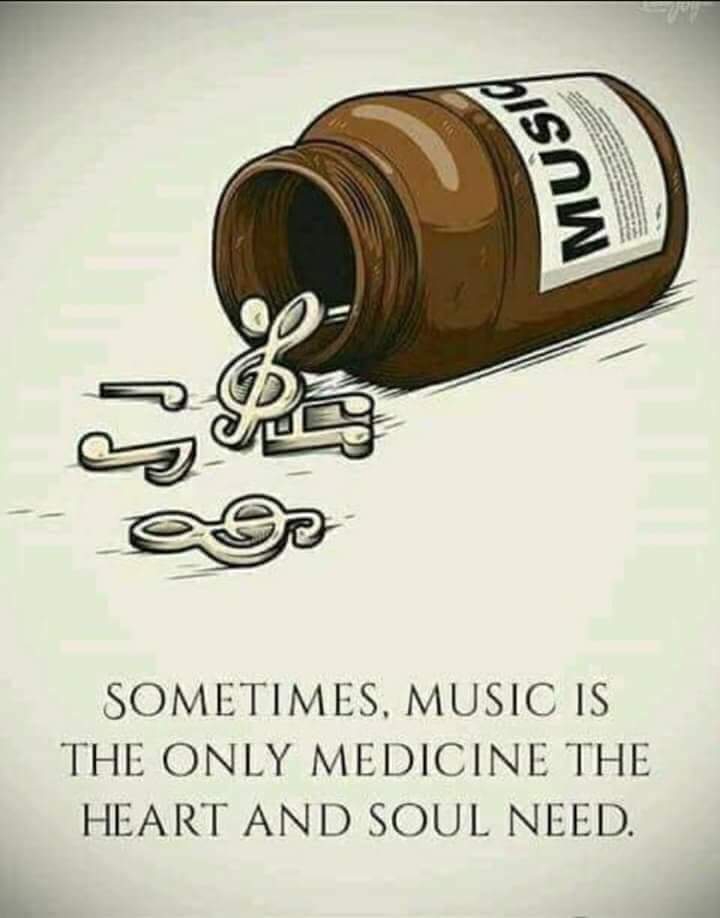 Music heals your soul