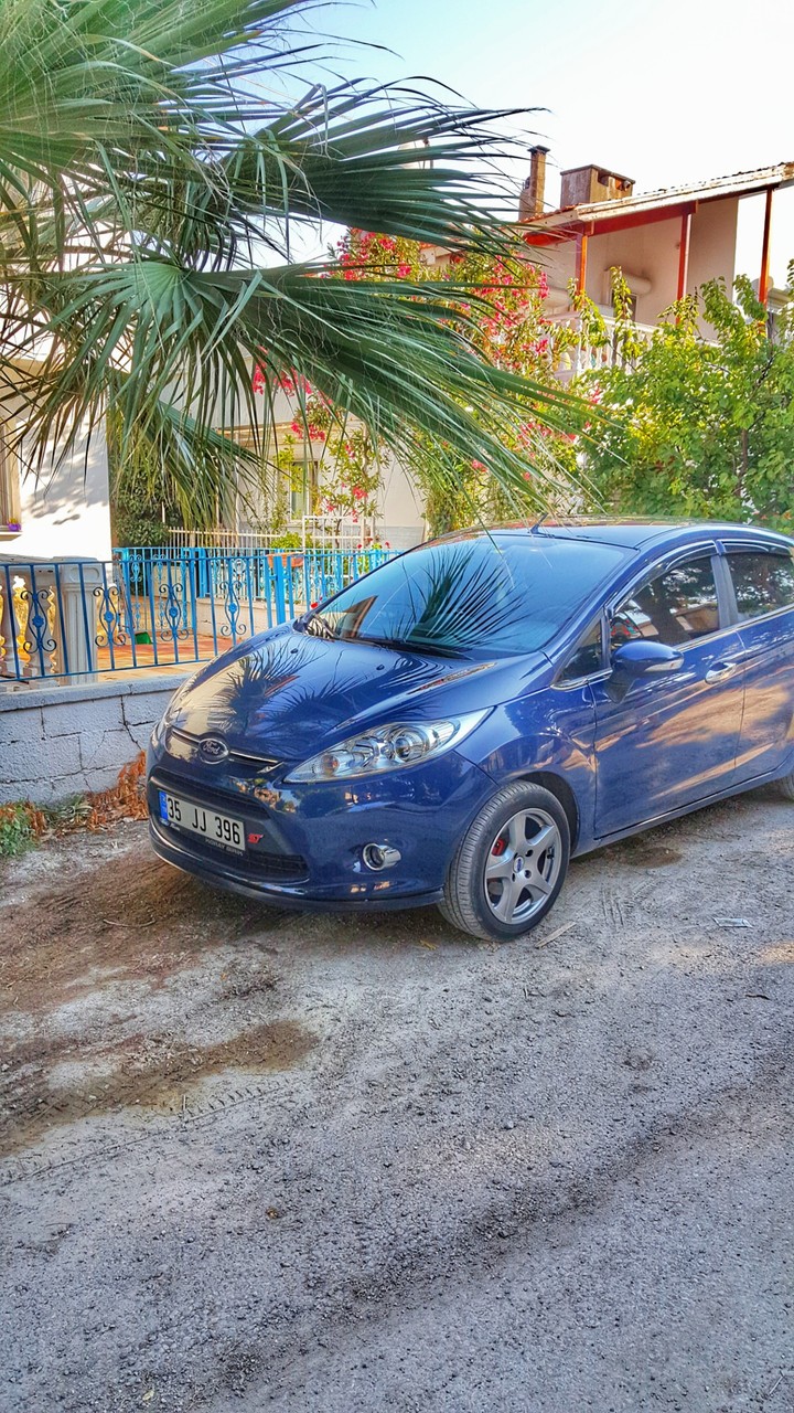 2012 Ford Fiesta in Urla, İzmir, Turkey.. The ''JJ"