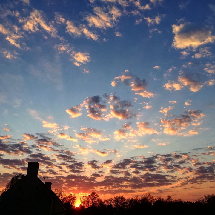 France sunset