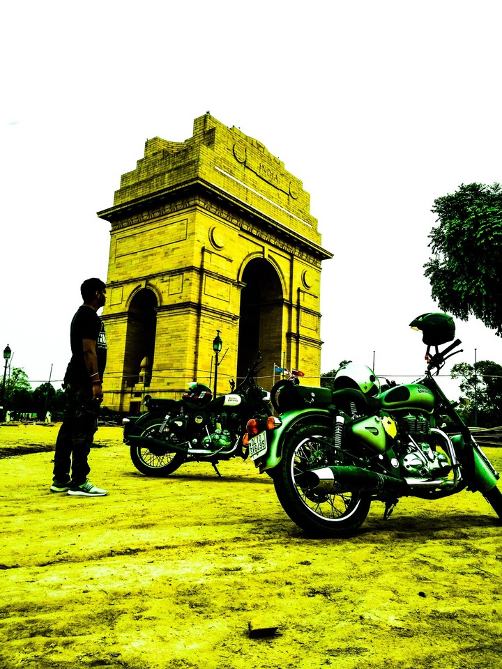 India Gate Royal Enfield