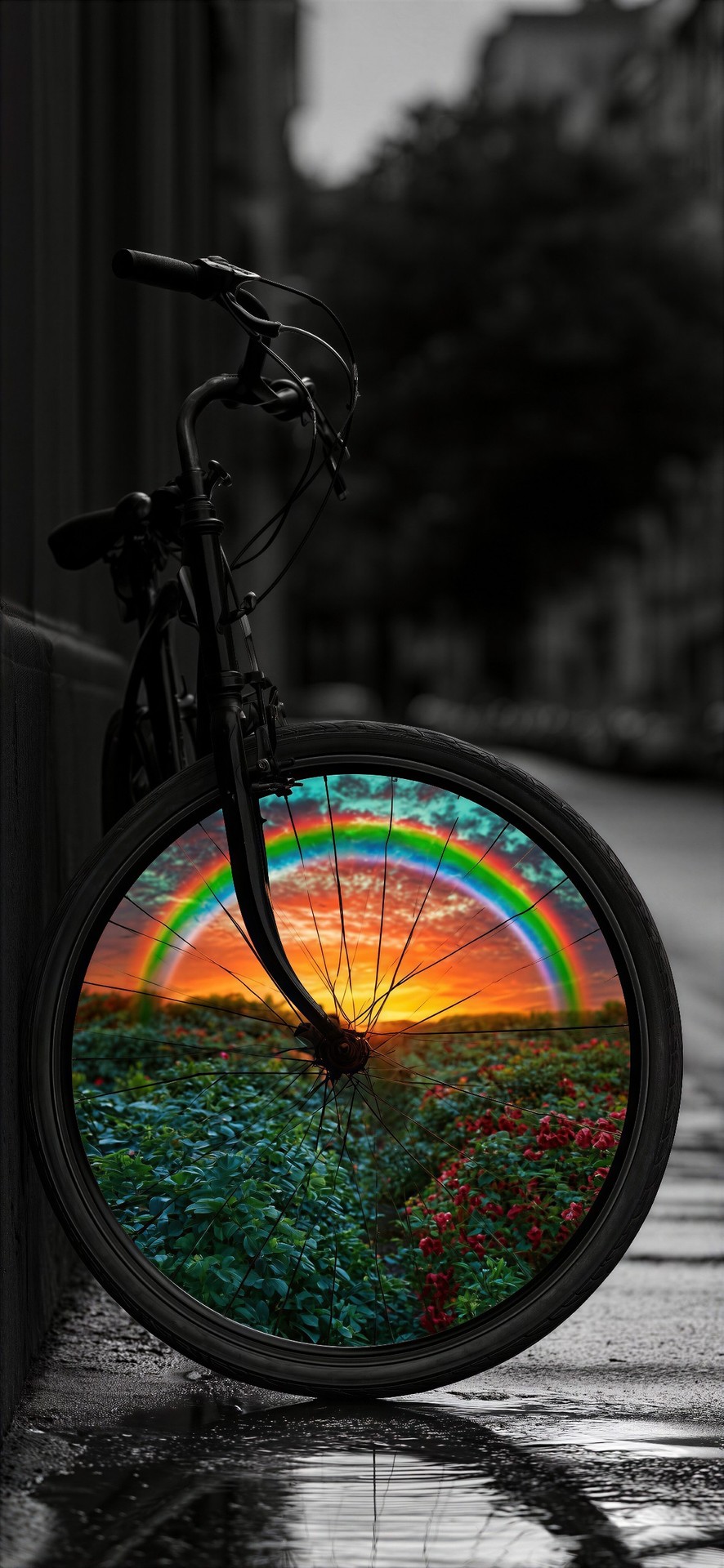 обои tire, bicycle