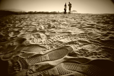 тапети Sand, shadow