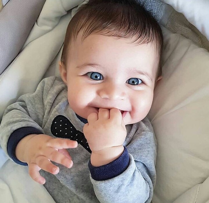 little baby smile boy
