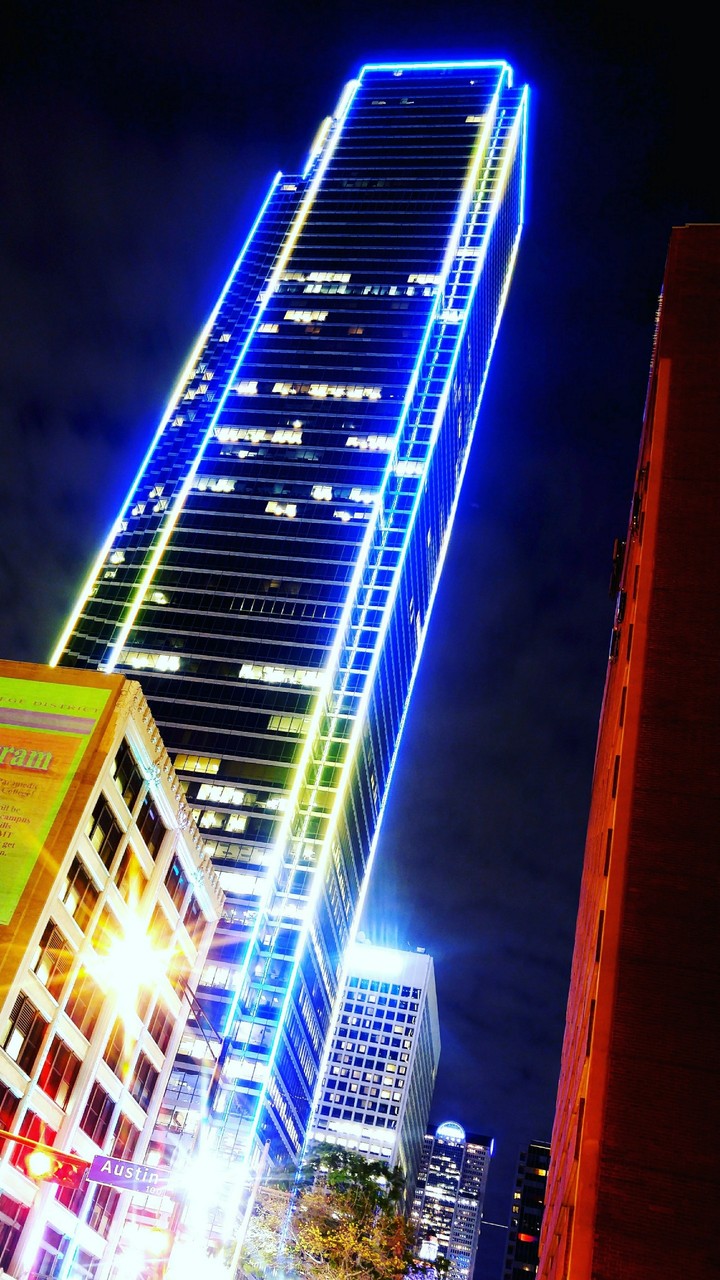 Down town Dallas.