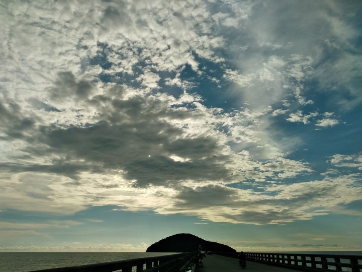 Clouded Sky.