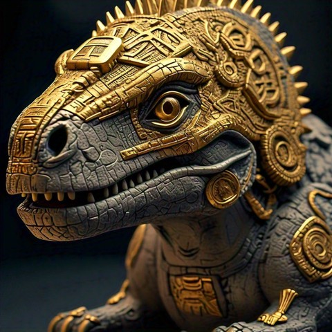 шпалери Metal, sculpture