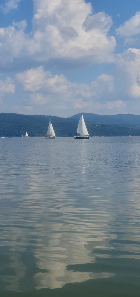 sfondi lake, boat