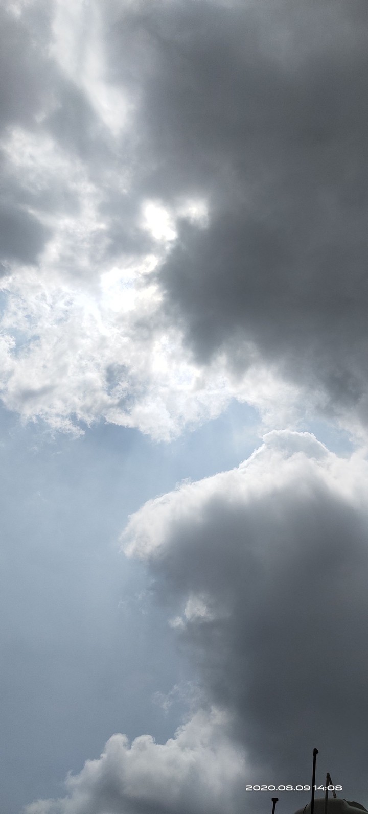 dark clouds