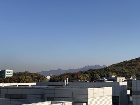 a clear sky after a long time
