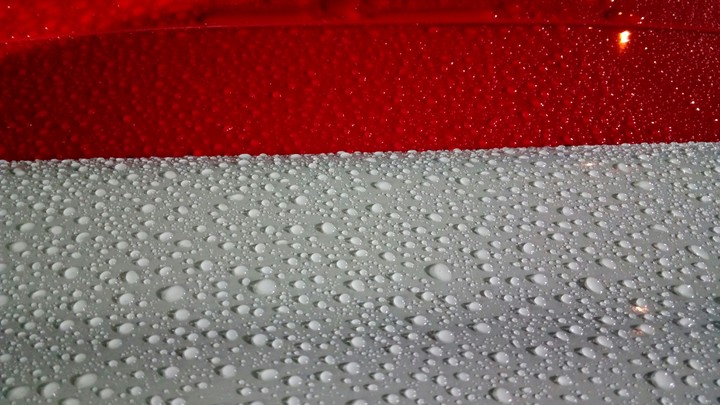 drops on colour