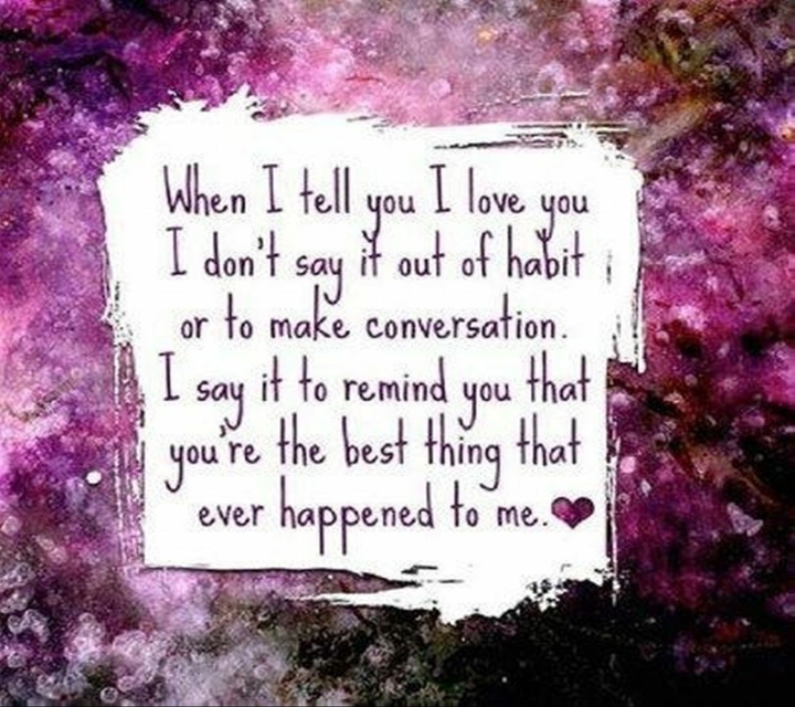 You are Loved by me I remind it to u