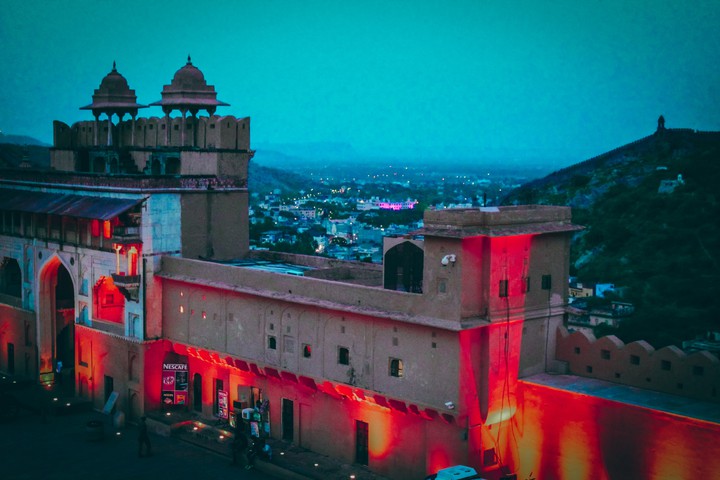 majestic evening of Jaipur