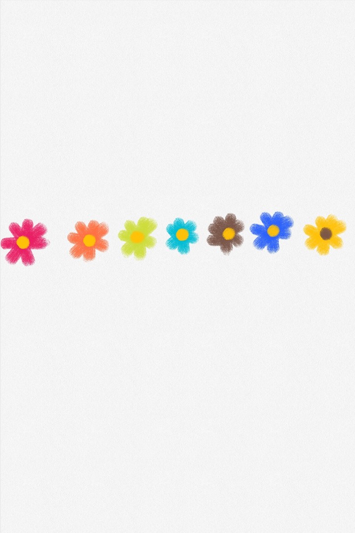 straight flower