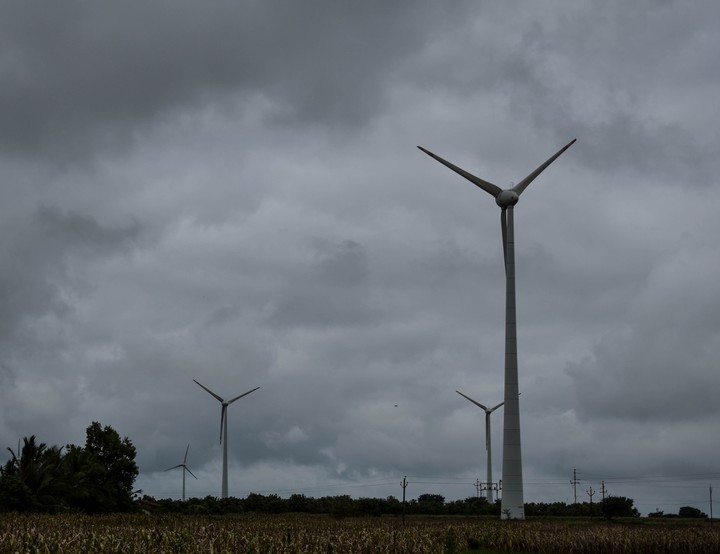 alone windmill