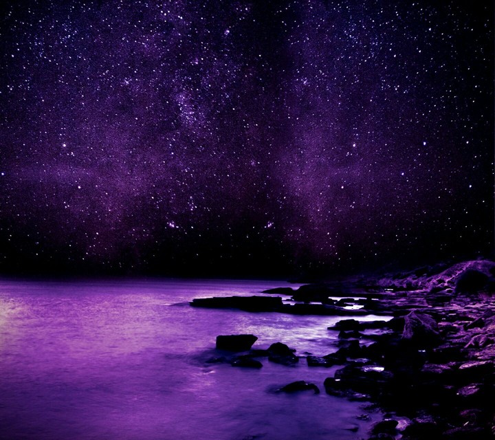 Violet sea