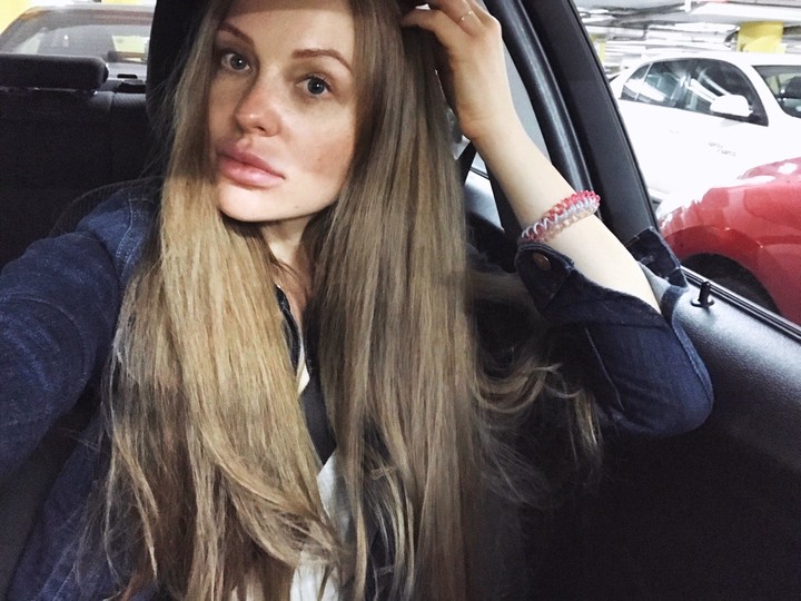 selfie in the car ...