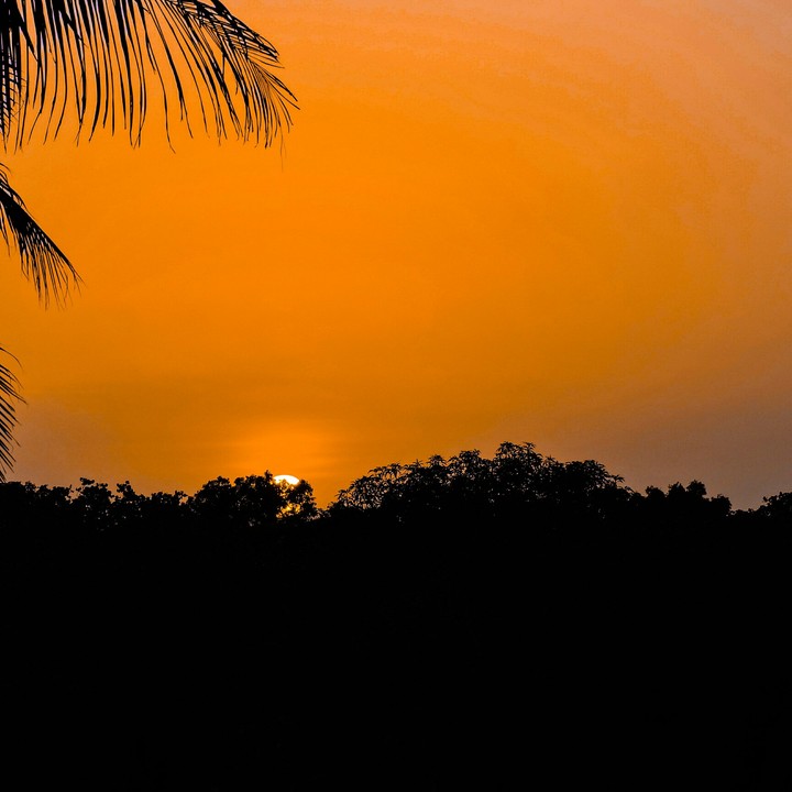 sun set