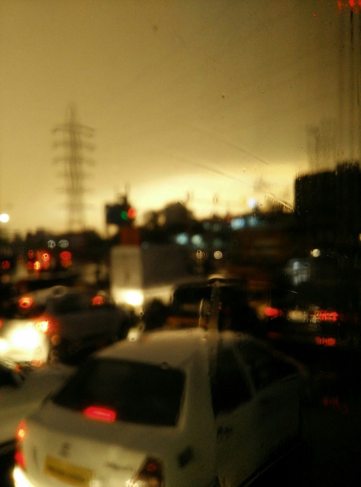 #Storm #Citylights #Traffic