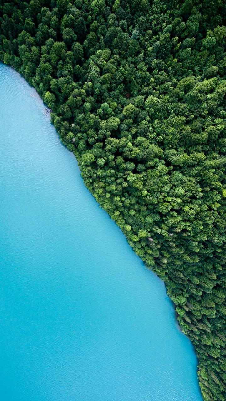 blue and green