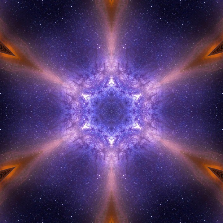 caleidoscópio estrelado