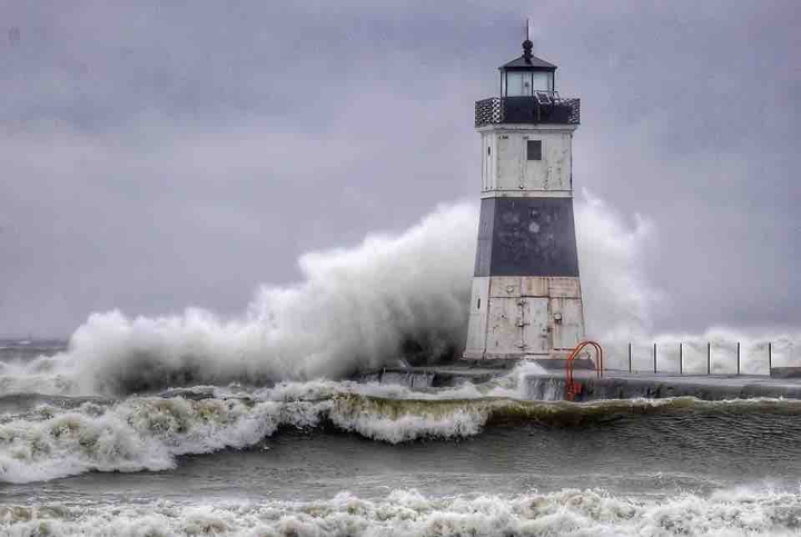 Stormy waters