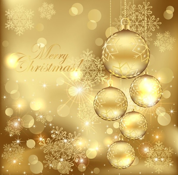 A Gold Merry Christmas